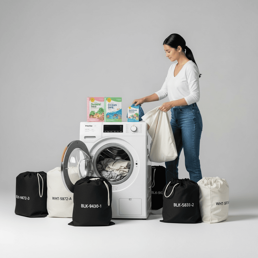 Мешки для стирки с кодом