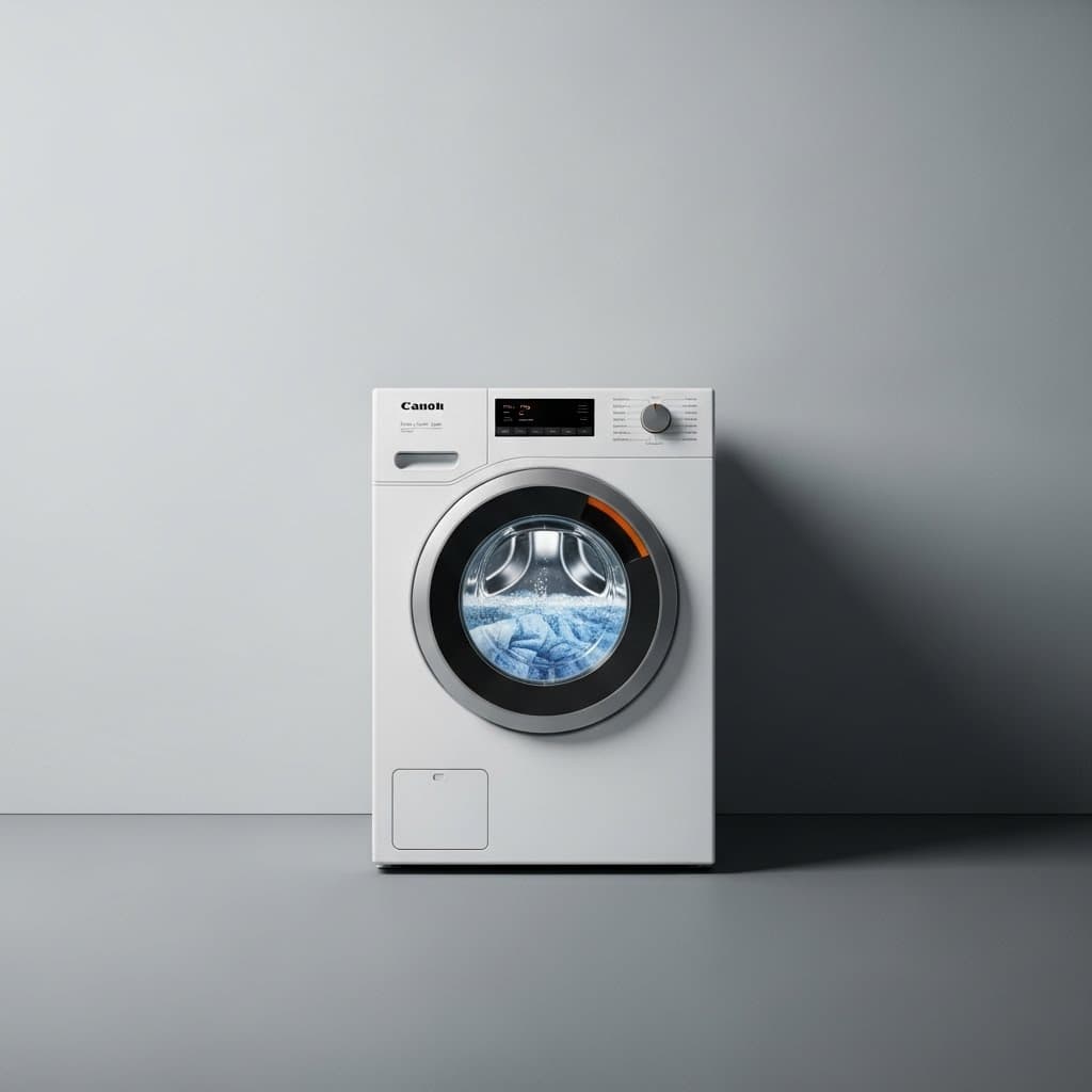 Стиральная машина Miele в работе